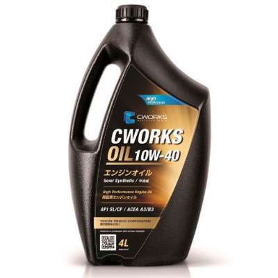 Масло моторное CWORKS OIL 10W-40 полусинтетическое 4 л A130R4004