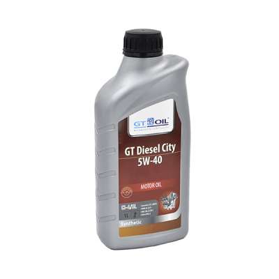 Масло моторное GT Oil Diesel City, SAE 5W-40, API CI-4/SL/GF-3, 1 л