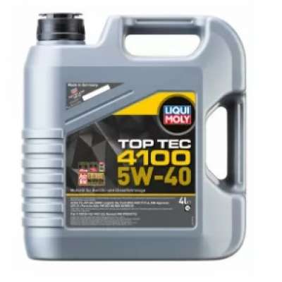 Масло моторное LIQUI MOLY Top Tec 4100 5W-40 синтетическое 4 л 7547