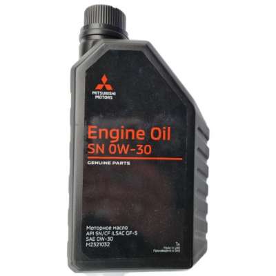 Масло моторное MITSUBISHI Engine Oil 0W-30 синтетическое 1 л MZ320753