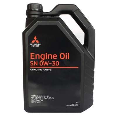 Масло моторное MITSUBISHI Engine Oil 5W-30 синтетическое 4 л MZ321036