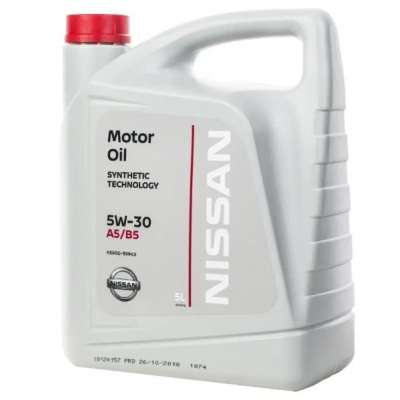 Масло моторное NISSAN Motor Oil 5W-30 синтетическое 5 л KE900-99943R