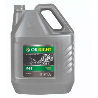 Масло моторное OILRIGHT М-8В минеральное 10 л 2483