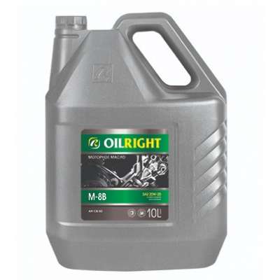 Масло моторное OILRIGHT М-8В минеральное 20 л 2485