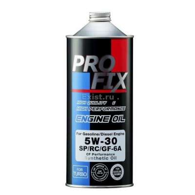 Масло моторное Profix синтетическое 1 л - Engine Oil 5W30 SP/GF-6 SP5W30C1