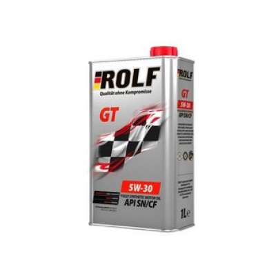 Масло моторное ROLF GT 5W-40 API SN/CF синтетическое 1 л 322234