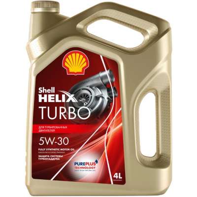 Масло моторное SHELL Helix Turbo C3 5W-30 синтетическое 4 л 550063478