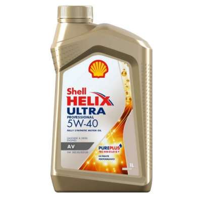 Масло моторное SHELL Helix Ultra Professional AV VW502 5W-40 синтетическое 1 л 550046359