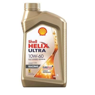 Масло моторное SHELL Helix Ultra Racing 10W-60 синтетическое 1 л 550046411