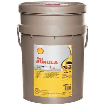 Масло моторное SHELL Rimula R6 M 10W-40 синтетическое 20 л 550046753