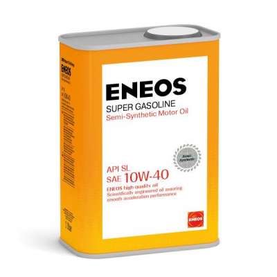 Масло моторное ENEOS Super Gasoline SL псинт 10W40 1л