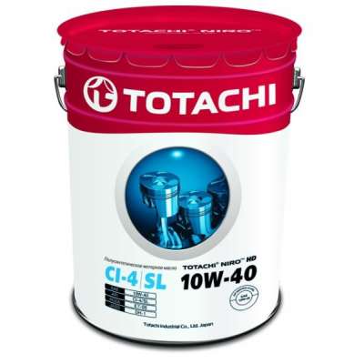 Масло моторное TOTACHI NIRO HD Semi-Synthetic API CI-4 / SL 10W-40 19л