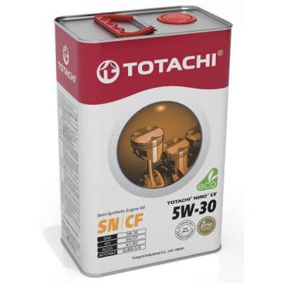 Масло моторное TOTACHI NIRO LV Semi-Synthetic SN/CF 5W-30 4л