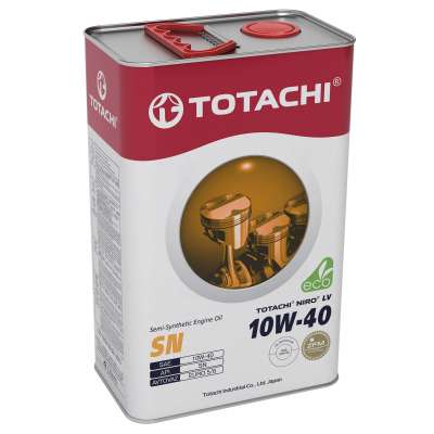 Масло моторное TOTACHI NIRO LV Semi-Synthetic SN 10W-40 4л