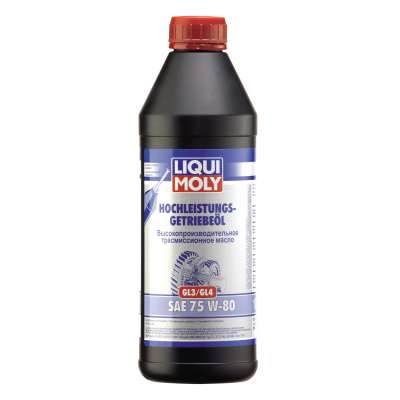 НС-синтетическое трансмиссионное масло Liqui Moly Hochleistungs-Getriebeoil 75W-80 1л