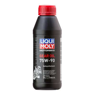 Синтетическое трансмиссионное масло для мотоциклов Liqui Moly Motorbike Gear Oil 75W-90 0,5л